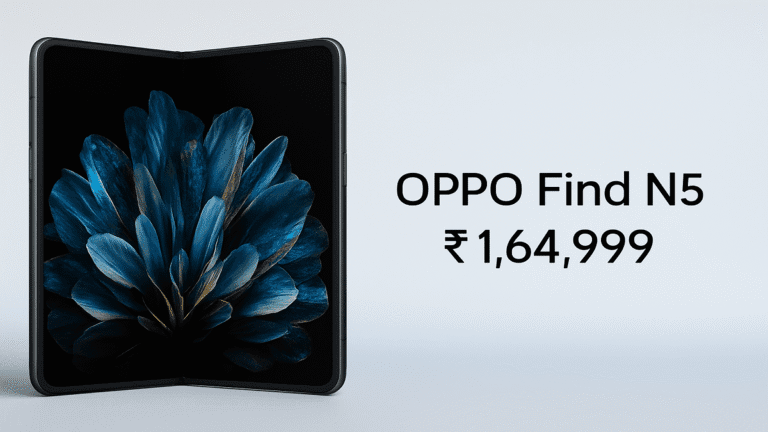 OPPO Find N3 5G – Premium Foldable, Rs. 1,14,990 Price