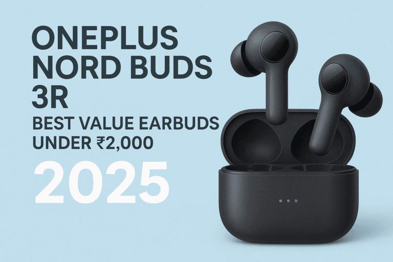 OnePlus Nord Buds 3r (India, 2025) — ₹1,799 | 54h Playback & AI-ANC