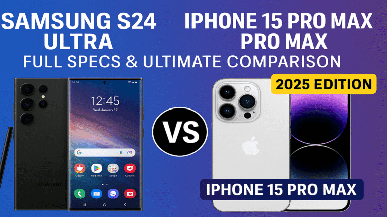 Samsung S24 Ultra vs iPhone 15 Pro Max Full Specs: Price