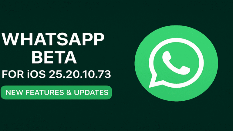 WhatsApp Beta iOS 25.20.10.73