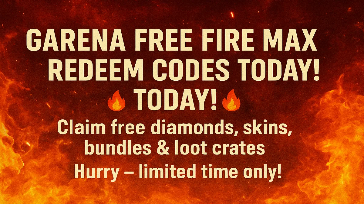 Garena Free Fire MAX Redeem Codes Today (India) – September 7, 2025