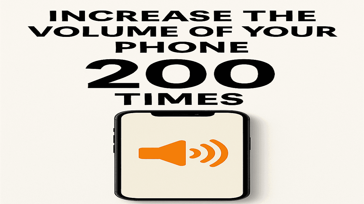 How to Increase the Volume