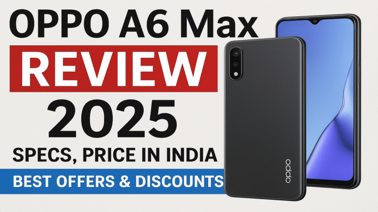 OPPO A6 Max Review 2025: Specs, Price in India, Best Offers & Discounts