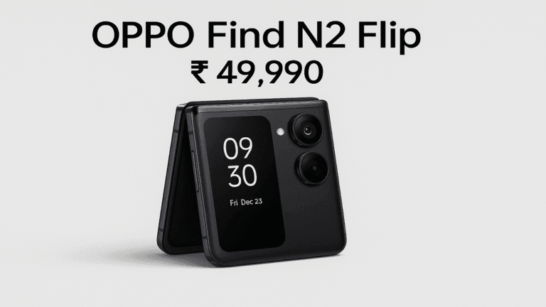 OPPO Find N2 Flip ₹ 49,990 : Full Specifications, Price, Best Offers And Faqs