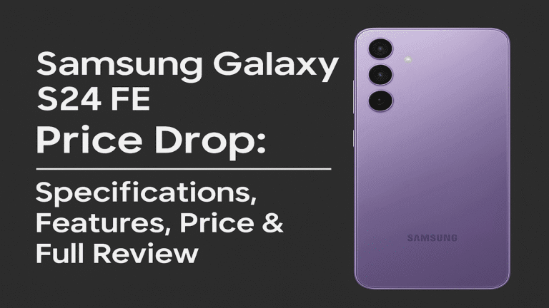 Samsung Galaxy S24 FE Price Drop: Specifications, Features, Price & Full Review